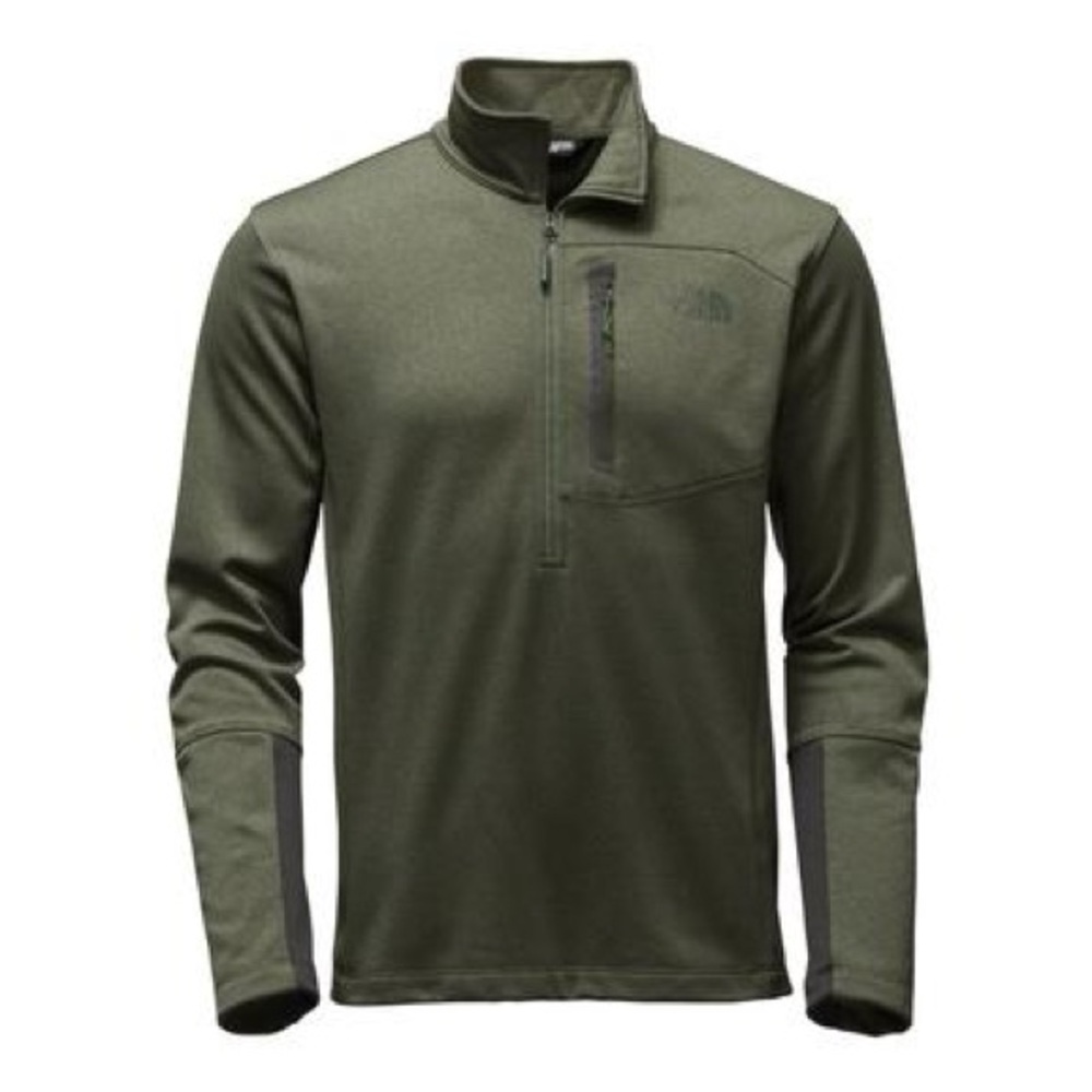 The North‎ Face Canyonlands Green 1/2 Zip Pullover Fleece